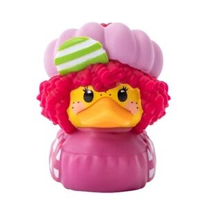 Strawberry Shortcake Raspberry Tart Mini Tubbz Scented Rubber Duck Figurine NWT